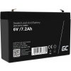 Green Cell Akumulátor 6V/7.2Ah (AGM39) Green Cell Akumulátor 6V/7.2Ah (AGM39)