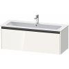 DURAVIT Ketho 2 závesná skrinka pod umývadlo, 1 zásuvka, 1210 x 480 x 440 mm, biela vysoký lesk, K25065022220000 DURAVIT Ketho 2 závesná skrinka pod umývadlo, 1 zásuvka, 1210 x 480 x 440 mm, biela vysoký lesk, K25065022220000