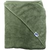 XKKO Organic BIO Bavlnená froté osuška s kapucňou, 90x90 - Granite Green XKKO Organic BIO Bavlnená froté osuška s kapucňou, 90x90 - Granite Green