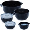 4x Kuchynské misky na miešanie, mixovanie, šľahanie a skladovanie - sada misiek 4x Kuchynské misky na miešanie, mixovanie, šľahanie a skladovanie - sada misiek