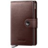 Secrid premium Miniwallet Dusk Dark Brown tmavo hnedá