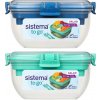 SISTEMA TO GO SALAD 1,1 L - OBEDOVA KRABICKA/PLASTOVA RAN. KRAB. S PRIBOR., MIX FARIEB 1 KUS SISTEMA TO GO SALAD 1,1 L - OBEDOVA KRABICKA/PLASTOVA RAN. KRAB. S PRIBOR., MIX FARIEB 1 KUS