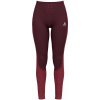 Bežecké elastické nohavice Odlo, RUN EASY WARM Vínová,Sivá M Bežecké elastické nohavice Odlo, RUN EASY WARM Vínová,Sivá M