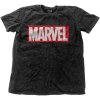 Marvel tričko Vintage Logo Čierna M Marvel tričko Vintage Logo Čierna M