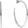 Calvin Klein Kruhové oceľové náušnice Molten Pebble 35000113 Calvin Klein Kruhové oceľové náušnice Molten Pebble 35000113