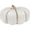 Clayre & Eef Biela dekorácia tekvice Pumpkin - Ø 27*16 cm - Clayre & Eef Clayre & Eef Biela dekorácia tekvice Pumpkin - Ø 27*16 cm - Clayre & Eef