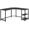 | Rohový písací stôl SOLEA čierny | EZ0026 | Rohový písací stôl SOLEA čierny | EZ0026
