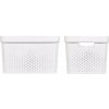 CURVER INFINITY 17L 36 x 27 x 22 cm, recyklovaný plast, biely 04740-040 CURVER INFINITY 17L 36 x 27 x 22 cm, recyklovaný plast, biely 04740-040