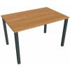 Hobis Pracovný stôl Uni, 120x75,5x80 cm, jelša/čierna Hobis Pracovný stôl Uni, 120x75,5x80 cm, jelša/čierna