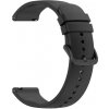 Madvell Silikónový remienok čierny s čiernou sponou 20mm Madvell Silikónový remienok čierny s čiernou sponou 20mm