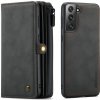 Multifunkčné peňaženkové puzdro CASEME na Samsung Galaxy S21 Plus 5G - Čierna Multifunkčné peňaženkové puzdro CASEME na Samsung Galaxy S21 Plus 5G - Čierna
