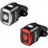 blikačky sada FORCE FLEA 200 LM, USB predné+zadné blikačky sada FORCE FLEA 200 LM, USB predné+zadné
