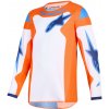 Alpinestars dres FLUID GRID YOUTH oranžová/modrá/biela 2026