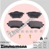 Sada brzdových platničiek kotúčovej brzdy ZIMMERMANN 25839.175.1 Sada brzdových platničiek kotúčovej brzdy ZIMMERMANN 25839.175.1
