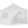 Garden Point záhradný párty stan Essen 3x3m s bočnými stenami Biely
