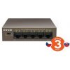 Tenda TEF1105P-4-63W - PoE AT Switch 63Watt, 5xRJ45 Switch s 4xPoE 802.3at, 10/100Mbps,Kov 75011010 Tenda TEF1105P-4-63W - PoE AT Switch 63Watt, 5xRJ45 Switch s 4xPoE 802.3at, 10/100Mbps,Kov 75011010