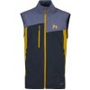 Hannah Carsten Vest india ink/golden pal 2023 pánska softshellová vesta - XL Hannah Carsten Vest india ink/golden pal 2023 pánska softshellová vesta - XL