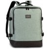 Bestway Batoh Cabin Pro Small Ryanair a Wizz Air 24l - šedozelená 40x30x20 cm Bestway Batoh Cabin Pro Small Ryanair a Wizz Air 24l - šedozelená 40x30x20 cm