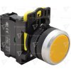Tracon Klasické tlačidlo 1xNO 5A 230V IP65 žlté NYG3-Y Tracon Klasické tlačidlo 1xNO 5A 230V IP65 žlté NYG3-Y