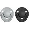 BIBS De Lux cumlíky zo silikónu 2 ks, One Size, Cloud/Black BIBS De Lux cumlíky zo silikónu 2 ks, One Size, Cloud/Black