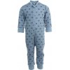 Detský rastúci overal/pyžamo zo 100% merino vlny Jaquard SAFA - modrý Veľkosť: 50/56 Detský rastúci overal/pyžamo zo 100% merino vlny Jaquard SAFA - modrý Veľkosť: 50/56