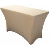 TENTino Elastický poťah EXTREME na skladací stôl 120-122x60 cm VIAC FARIEB Farba obrusu: ŠAMPAŇ / CHAMPAGNE TENTino Elastický poťah EXTREME na skladací stôl 120-122x60 cm VIAC FARIEB Farba obrusu: ŠAMPAŇ / CHAMPAGNE