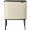 Brabantia Waste Bin Bo Touch Bin 11 + 23 L Soft Beige Brabantia Waste Bin Bo Touch Bin 11 + 23 L Soft Beige