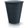 Prosperplast Sud na dažďovú vodu SMOOTH 210 l - farba: antracitová Prosperplast Sud na dažďovú vodu SMOOTH 210 l - farba: antracitová