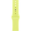 Apple Watch 46 mm neónovo žltý športový remienok – M/L MFGW4ZM/A