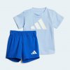 ADIDAS ADIDAS detská bavlnená súprava modrá 18 m-2 r ADIDAS ADIDAS detská bavlnená súprava modrá 18 m-2 r