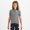 SPORTFUL Cyklistický dres s krátkym rukávom - CHECKMATE - čierna/biela SPORTFUL Cyklistický dres s krátkym rukávom - CHECKMATE - čierna/biela