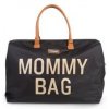Childhome Mommy Bag Big čierna zlatá Childhome Mommy Bag Big čierna zlatá