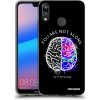 Picasee silikónový čierny obal pre Huawei P20 Lite - Brain - White Picasee silikónový čierny obal pre Huawei P20 Lite - Brain - White