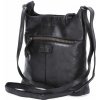Dámska kožená crossbody kabelka Noelia Bolger, malá 2404 - Čierna 2404 Dámska kožená crossbody kabelka Noelia Bolger, malá 2404 - Čierna 2404