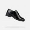 Geox Čierne dámske poltopánky Walk Pleasure Čierna 39,5 Geox Čierne dámske poltopánky Walk Pleasure Čierna 39,5