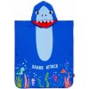 Detské pončo Legami Towelling Poncho For Kids - Shark uni Detské pončo Legami Towelling Poncho For Kids - Shark uni