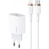 USAMS T34 US-CC118 Rýchla a stabilná 20W AC nabíjačka s portom USB-C PD3.0 pre rýchle nabíjanie kábel 120cm USAMS T34 US-CC118 Rýchla a stabilná 20W AC nabíjačka s portom USB-C PD3.0 pre rýchle nabíjanie kábel 120cm