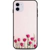 TopQ Zadný silikónový kryt DARK na iPhone 11 Roses TopQ Zadný silikónový kryt DARK na iPhone 11 Roses