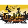 DIMEX | Vliesové fototapety na stenu Cyklisté MS-5-0326 | 375 x 250 cm | žltá, čierna, oranžová + Vliesová fototapeta na stenu DIMEX Cyklisté MS50326 v rozmere 375 x 250 cm DIMEX | Vliesové fototapety na stenu Cyklisté MS-5-0326 | 375 x 250 cm | žltá, čierna, oranžová + Vliesová fototapeta na stenu DIMEX Cyklisté MS50326 v rozmere 375 x 250 cm