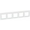 Legrand Slovensko, s.r.o. Valena - 774465 - Päťrámček - Biela/priehľadný prúžok Legrand Slovensko, s.r.o. Valena - 774465 - Päťrámček - Biela/priehľadný prúžok