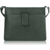 Paolo Peruzzi kabelka kabelka cez rameno z pravej kože zelená Paolo Peruzzi kabelka kabelka cez rameno z pravej kože zelená