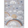 Najkoberce BONO 8437 obláčiky / obloha, svetlosivý / krémový 140x190 cm Najkoberce BONO 8437 obláčiky / obloha, svetlosivý / krémový 140x190 cm