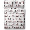SLEEPWELL Posteľné obliečky Kočky na streche Mikroplyš 1x70x90,1x140x200 cm - možnosť úpravy rozmeru SLEEPWELL Posteľné obliečky Kočky na streche Mikroplyš 1x70x90,1x140x200 cm - možnosť úpravy rozmeru
