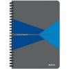 Blok, A5, štvorčekový, 90 listov, PP obálka, LEITZ Office, sivá modrá Blok, A5, štvorčekový, 90 listov, PP obálka, LEITZ Office, sivá modrá