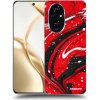 Picasee silikónový prehľadný obal pre Honor 200 5G - Red black Picasee silikónový prehľadný obal pre Honor 200 5G - Red black