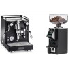 La Pavoni Cellini Classic, black + Eureka Mignon Specialita Smart, CR black La Pavoni Cellini Classic, black + Eureka Mignon Specialita Smart, CR black