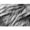 Umelá kožušina, tmavošedý melír, ANTRACIT, 90 mm vlas metráž: min. 0,2 bm Umelá kožušina, tmavošedý melír, ANTRACIT, 90 mm vlas metráž: min. 0,2 bm