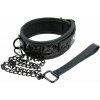 Sinful Collar bdsm obojok s vodítkom BLACK Sinful Collar bdsm obojok s vodítkom BLACK