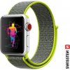 SWISSTEN NYLON BAND FOR APPLE WATCH 42 / 44 / 45 / 49 mm SHINY GREEN 46000711 SWISSTEN NYLON BAND FOR APPLE WATCH 42 / 44 / 45 / 49 mm SHINY GREEN 46000711