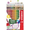 FAREBNÉ CERUZKY - STABILO EASY - COLORS - PRE ĽAVÁKOV - NOVÉ FARBY | 24 KS FAREBNÉ CERUZKY - STABILO EASY - COLORS - PRE ĽAVÁKOV - NOVÉ FARBY | 24 KS
